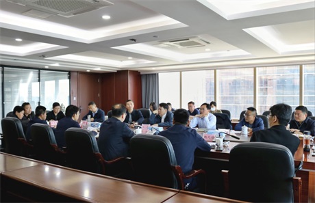 万年县政府到黑料社
座谈交流